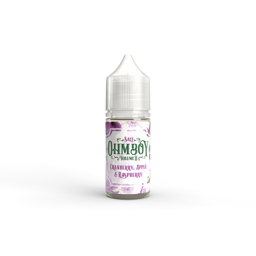 Ohm Boy Vol. II Cranberry, Apple & Raspberry Nic Salt E-Liquid