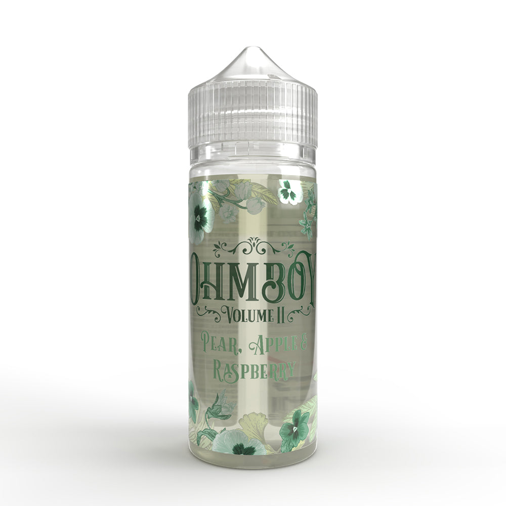 Ohm Boy Vol. II Pear, Apple & Raspberry 100ml Shortfill