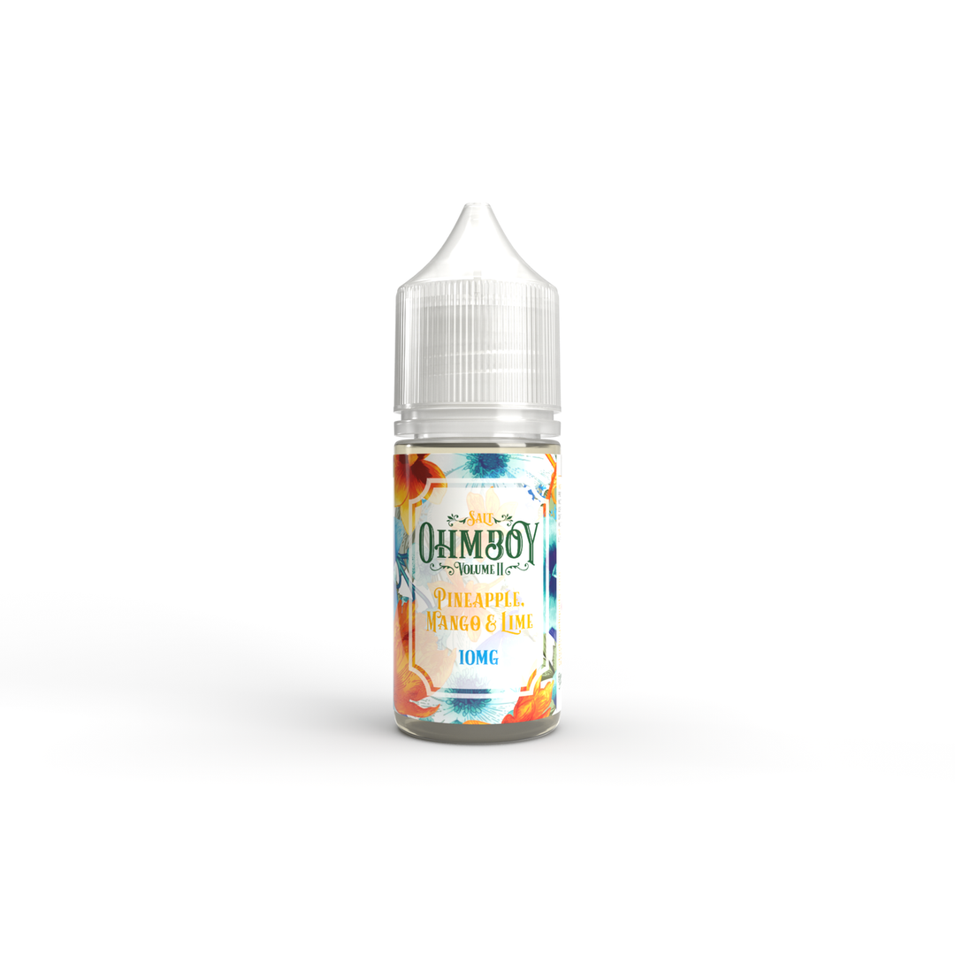 Ohm Boy Vol. II Pineapple, Mango & Lime Nic Salt E-Liquid