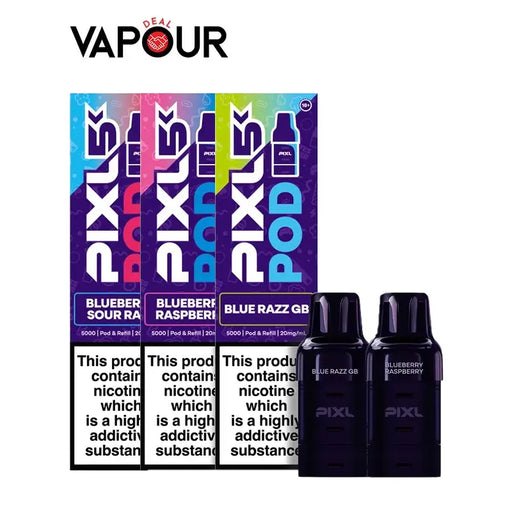 PIXL 5K/5000 Prefilled Pod + Refill Container Vapour Deal Ltd