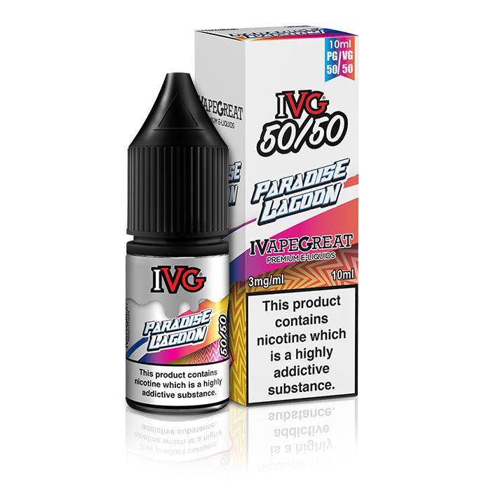 IVG 50/50 Paradise Lagoon 10ml Nic Salt Vape Juice - Vapours Deal Ltd