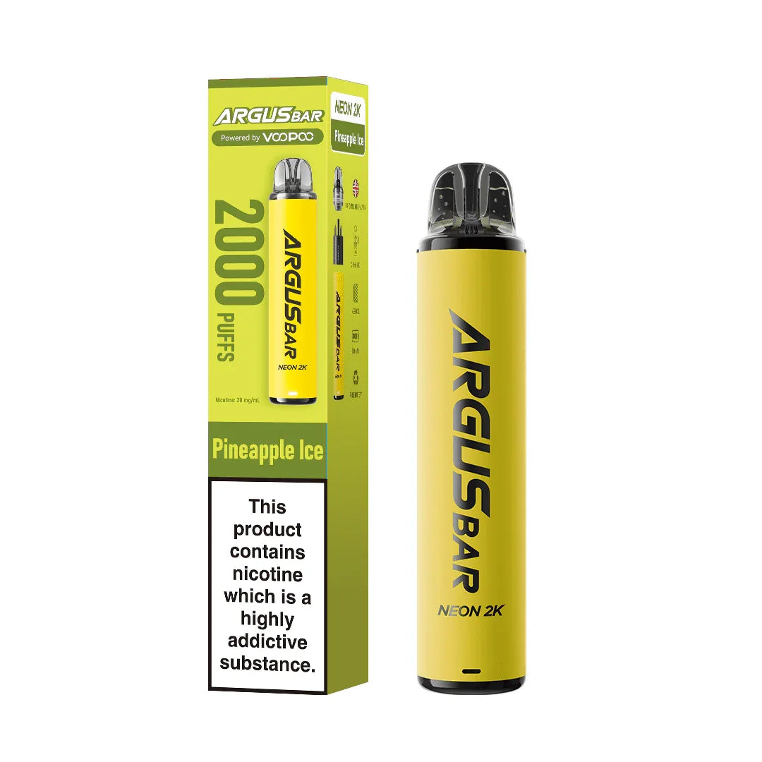 VooPoo Argus Bar Neon 2K Prefilled Pod Kit