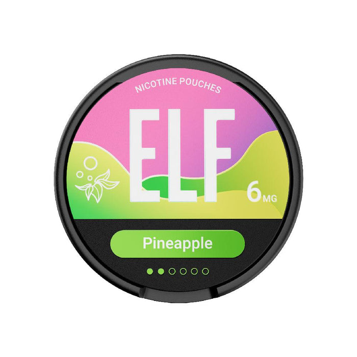 Elf Bar Elf Pineapple Nicotine Pouches - Vapours Deal Ltd