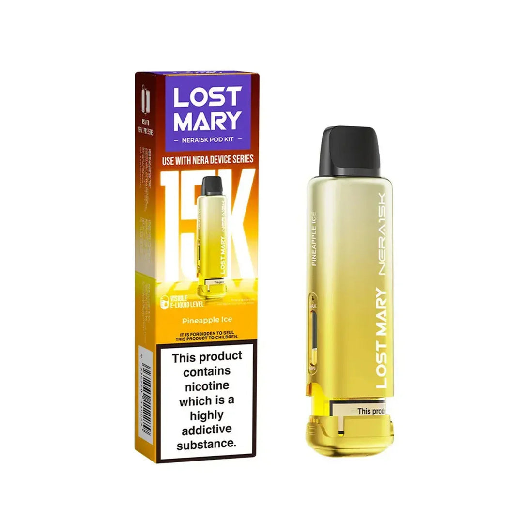 Pineapple Ice Lost Mary Nera Fullview refill pods