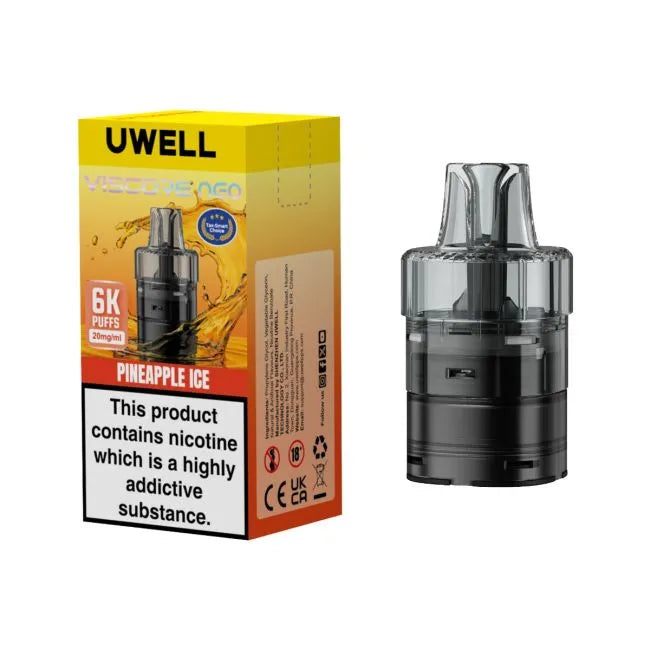 Pineapple Ice Uwell Viscore Neo 6K Refill Pods