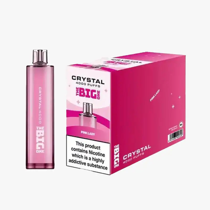 Pink Lady Crystal The Big One 4000 Disposable Vape 0mg