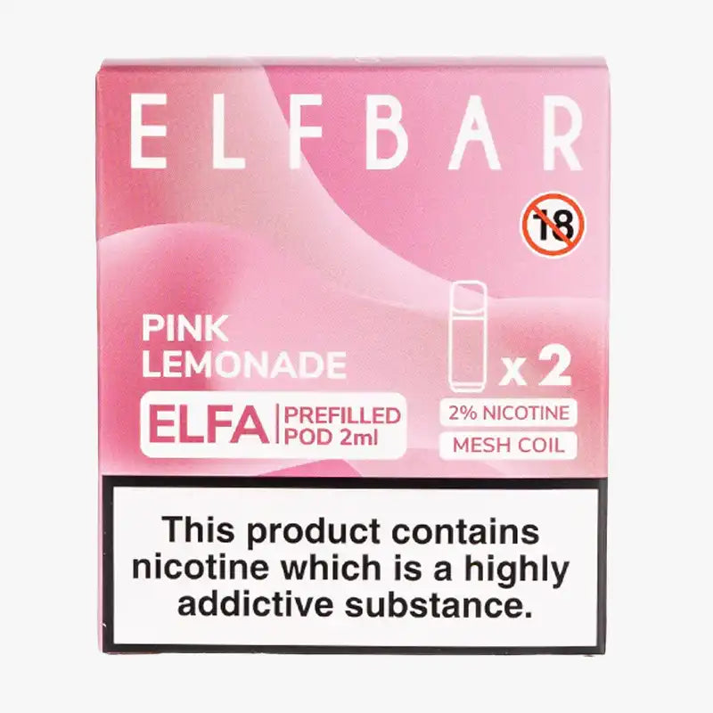 Pink Lemonade Elf Bar Elfa Prefilled Pod