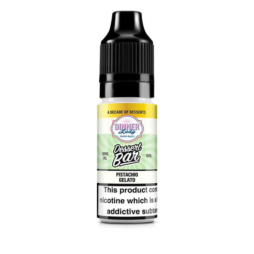 Pistachio Gelato Nic Salt Vape Juice By Dinner Lady Dessert Bar Salts