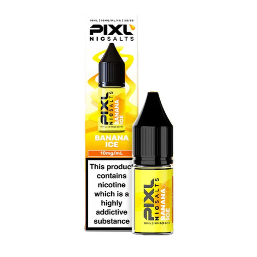 Pixl Banana Ice Nic Salt E-Liquid - 10ml