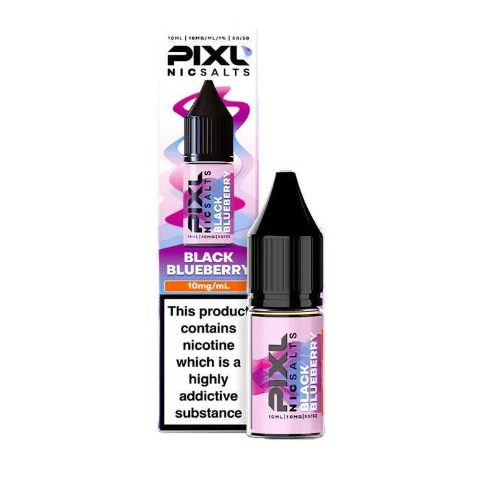Pixl Black Blueberry Nic Salt E-Liquid - 10ml