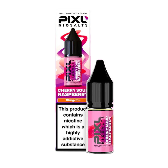 Pixl Cherry Sour Raspberry Nic Salt E-Liquid - 10ml