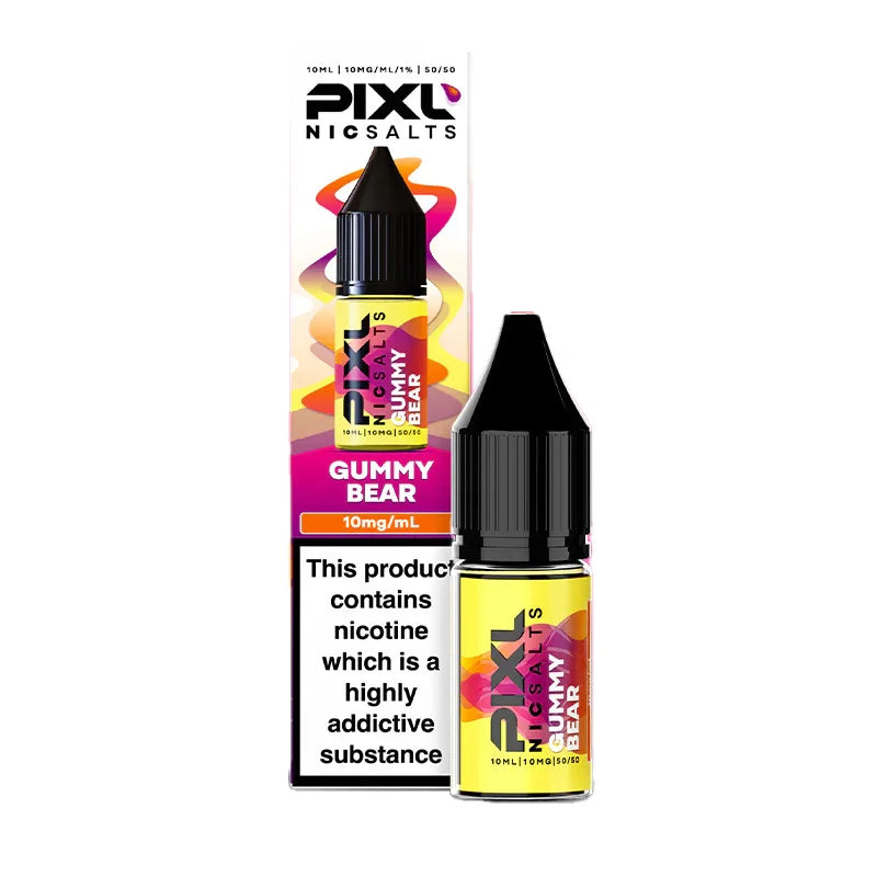 Pixl Gummy Bear Nic Salt E-Liquid - 10ml