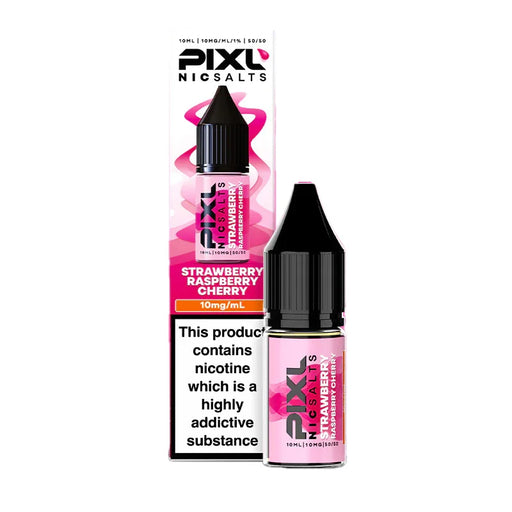 Pixl Strawberry Raspberry Cherry Nic Salt E-Liquid - 10ml