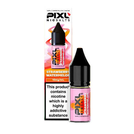 Pixl Strawberry Watermelon Nic Salt E-Liquid - 10ml