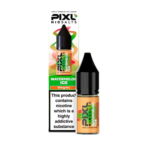 Pixl Watermelon Ice Nic Salt E-Liquid - 10ml