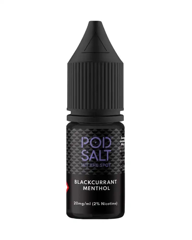 Pod Salt Core Blackcurrant Menthol Nic Salt Vape Juice - Vapours Deal Ltd