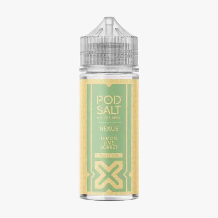 Pod Salt Nexus 100ml Shortfill E Liquids Lemon Lime Sorbet