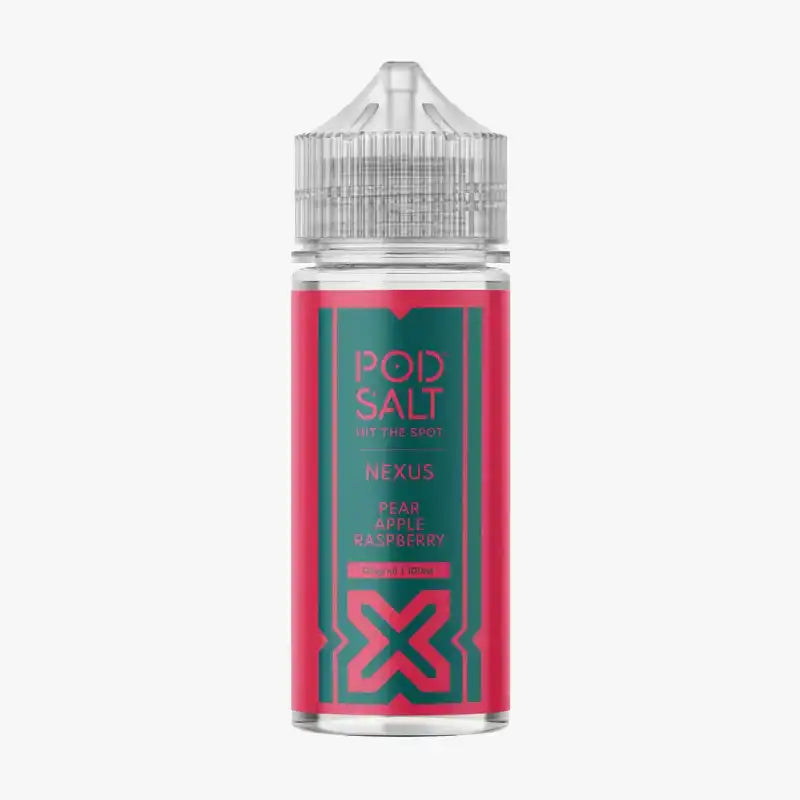 Pod Salt Nexus 100ml Shortfill E Liquids Pear Apple Raspberry