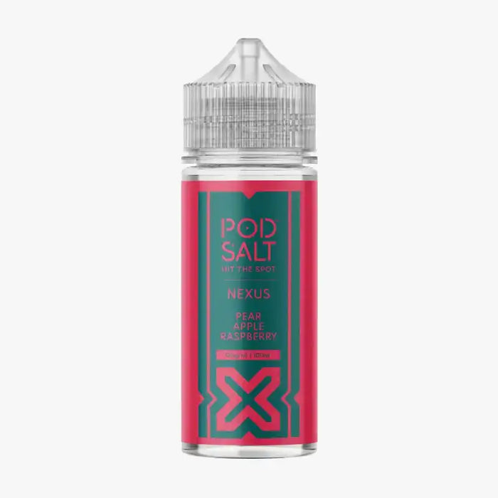 Pod Salt Nexus 100ml Shortfill E Liquids Pear Apple Raspberry