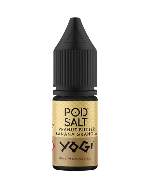 Pod Salt Nexus Peanut Butter Banana Granola Nic Salt Vape Juice - Vapours Deal Ltd