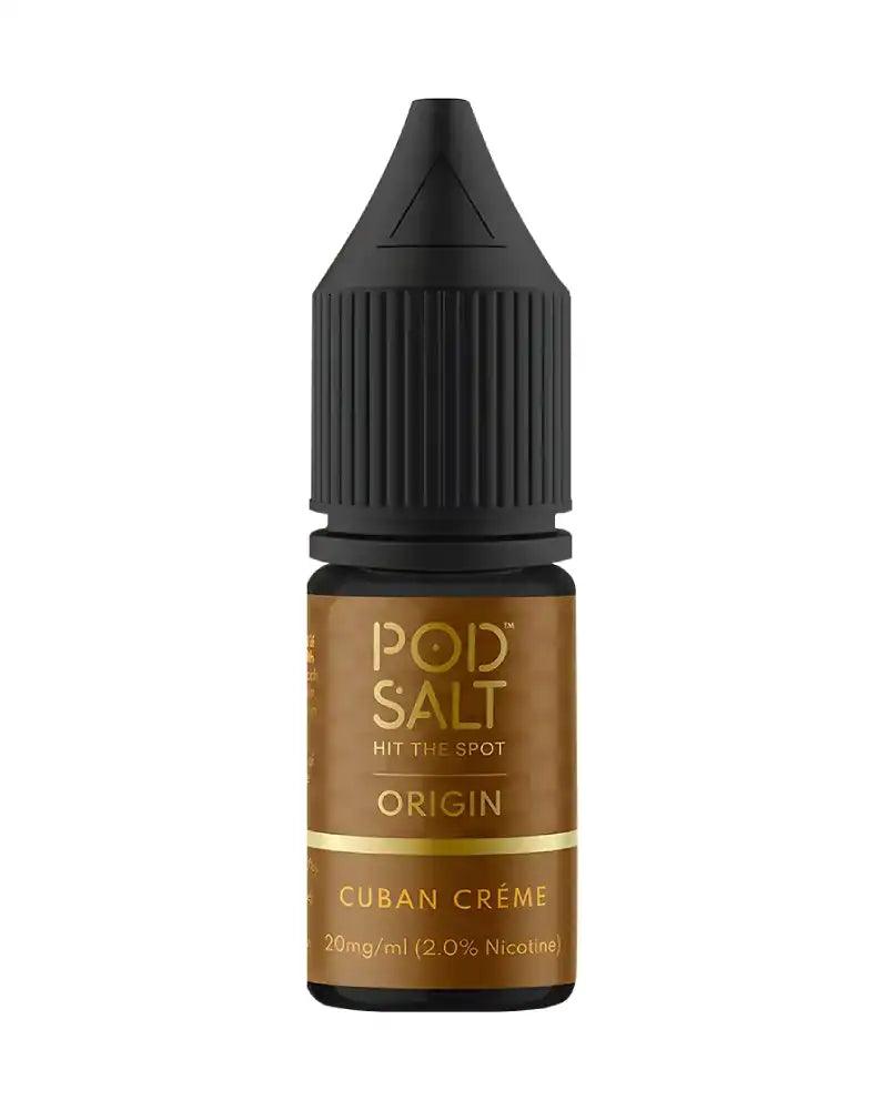 Pod Salt Origin Cuban Creme Nic Salt Vape Juice - Vapours Deal Ltd