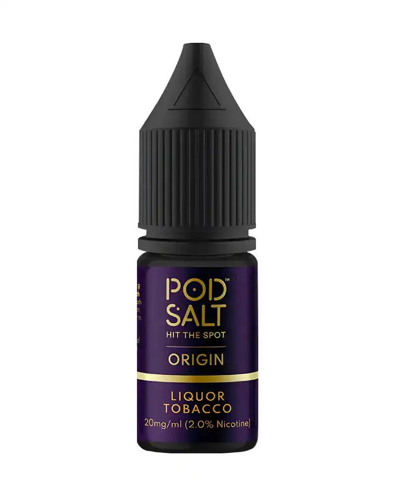 Pod Salt Origin Liquor Tobacco Nic Salt Vape Juice