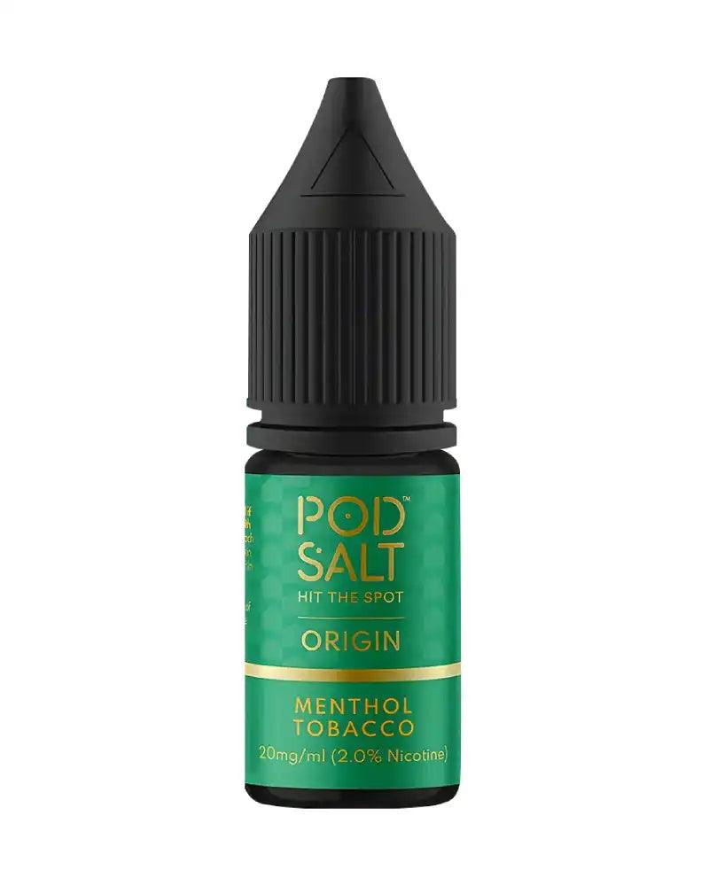 Pod Salt Origin Menthol Tobacco Nic Salt Vape Juice - Vapours Deal Ltd