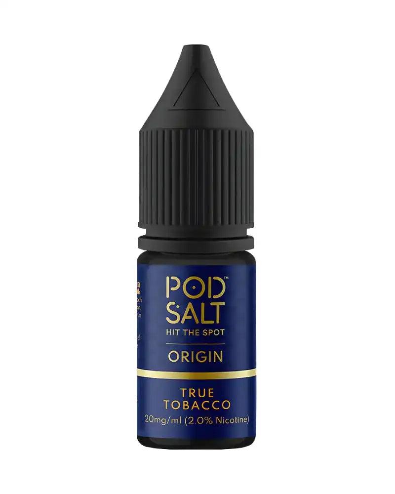 Pod Salt Origin True Tobacco Nic Salt Vape Juice - Vapours Deal Ltd