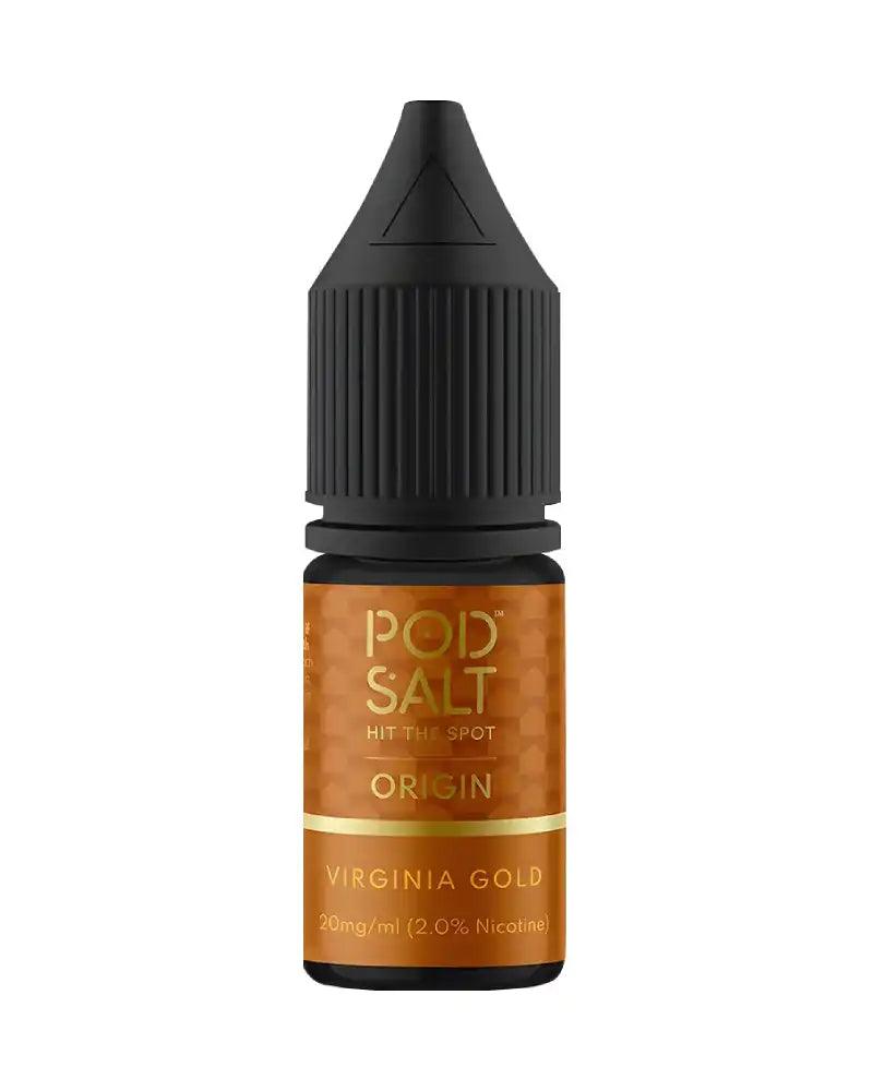 Pod Salt Origin Virginia Gold Nic Salt Vape Juice - Vapours Deal Ltd