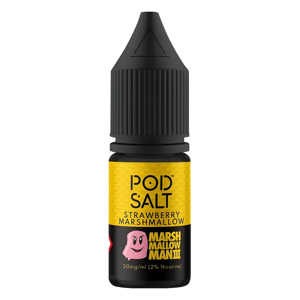Pod Salt Fusion Marshmallow Man Strawberry Marshmallow Nic Salt Vape Juice