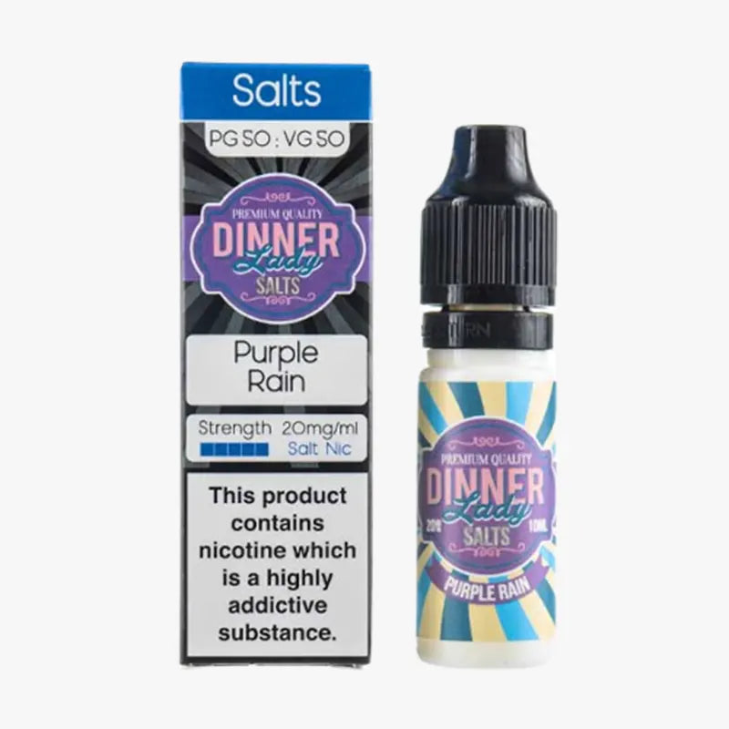 Purple Rain Nic Salt E-Liquid by Dinner Lady