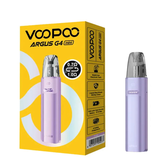 Purple Voopoo Argus G4 Mini Pod Kit