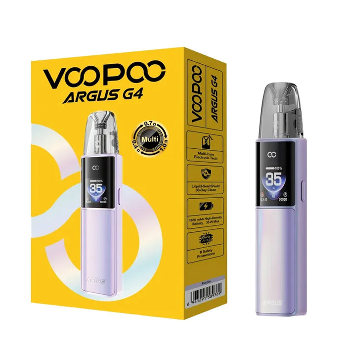 Purple Voopoo Argus G4 Pod Kit - Vapour Deal