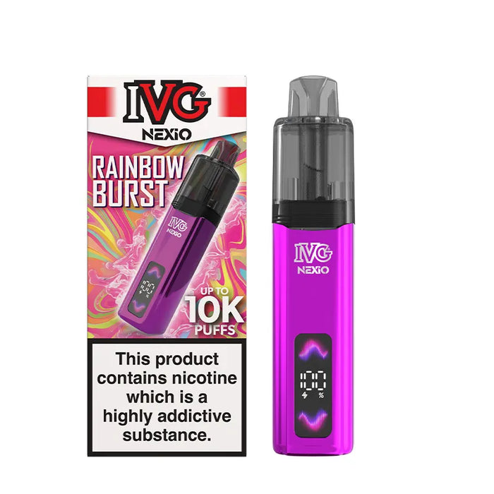Rainbow Burst IVG Nexio Prefilled Pod Kit