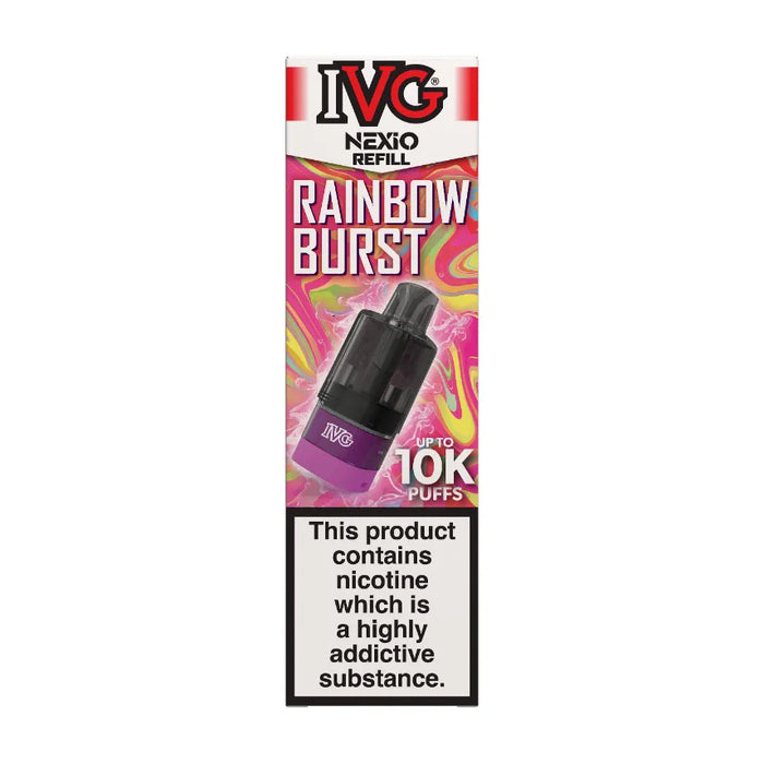 Rainbow Burst IVG Nexio Refill Pods