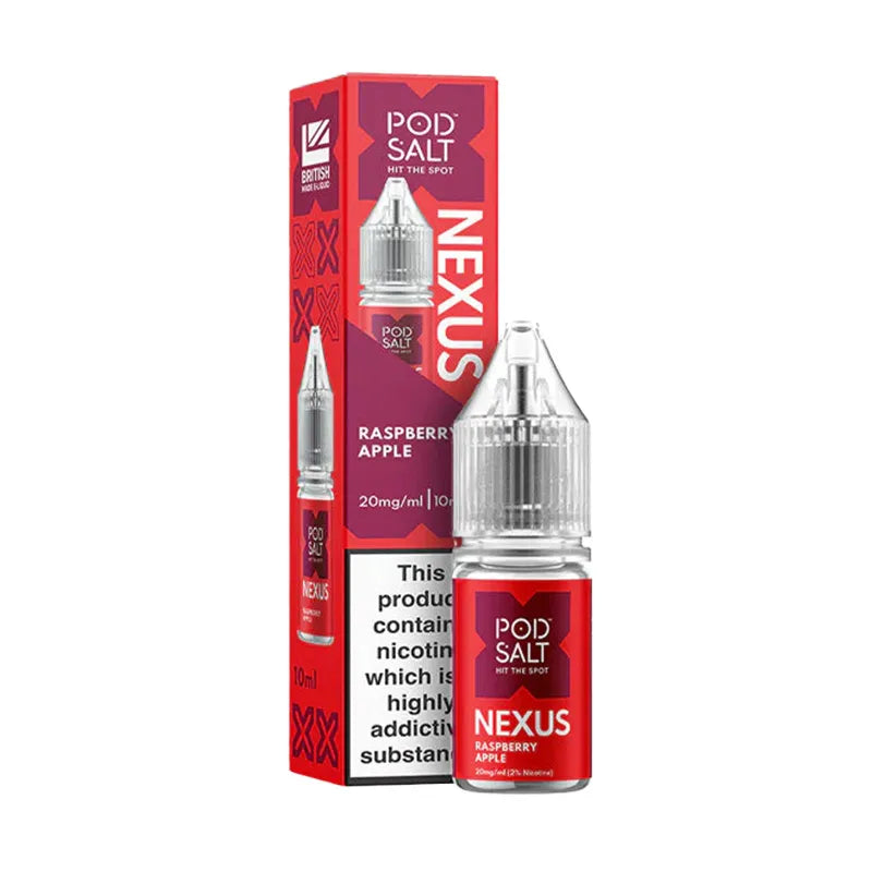 Raspberry Apple Nic Salt 10ml By Pod Salt Nexus