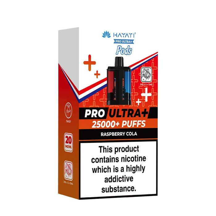 Hayati Pro Ultra Plus 25K Prefilled Pods