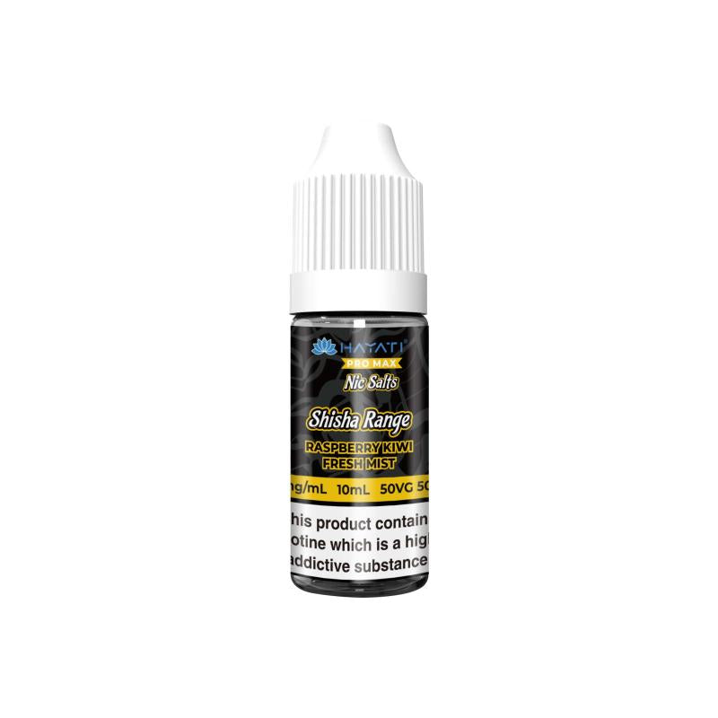 Hayati Pro Max Shisha Raspberry Kiwi Fresh Mist 10ml Nic Salt