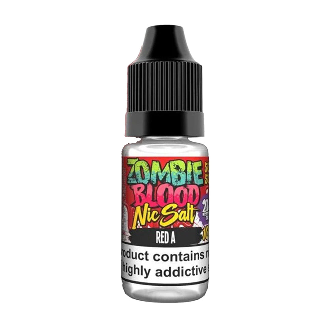Zombie Blood Red A Nic Salt Vape Juice