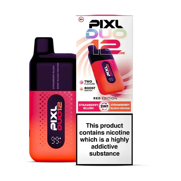 PIXL DUO 12000 DISPOSABLE VAPE KIT - BOX OF 5 ONLY 40 PIXL DUO 12000 DISPOSABLE VAPE KIT - BOX OF 5 ONLY 40