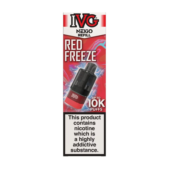 Red Freeze IVG Nexio Refill Pods