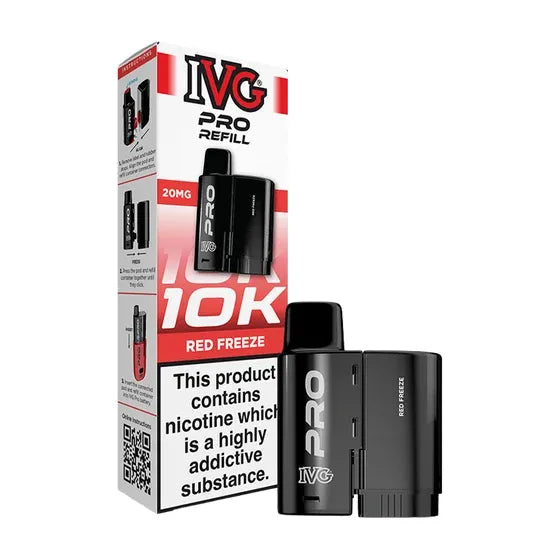 Red Freeze IVG Pro Refill Pods