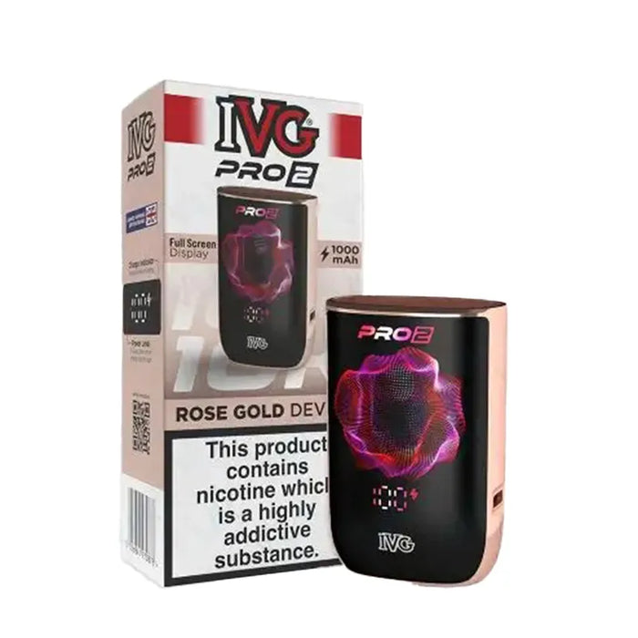 Rose Gold IVG Pro 2 Pod Vape Kit