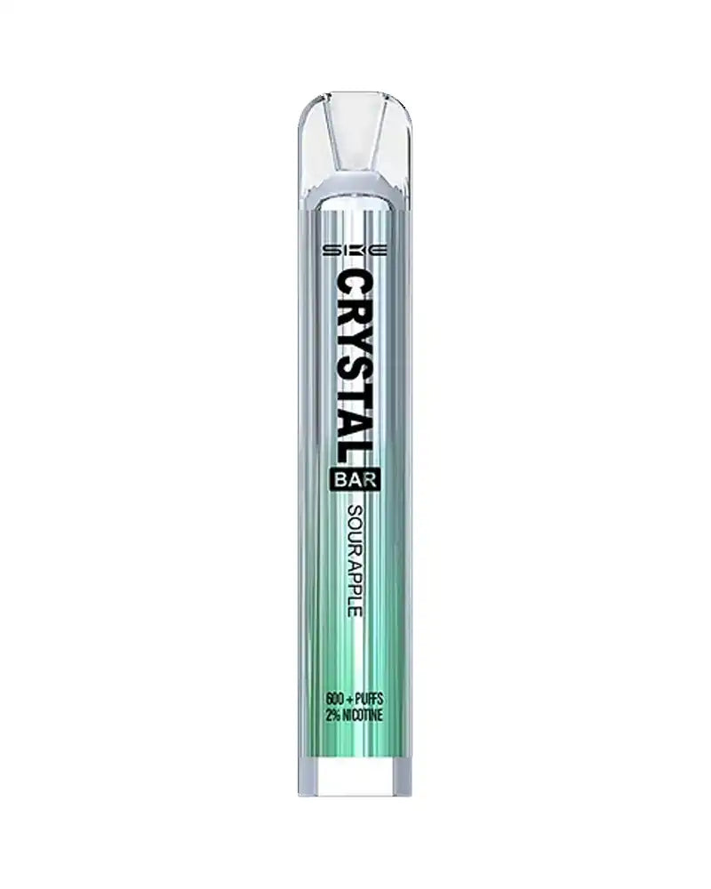 SKE Crystal Bar 600 Sour Apple Disposable Vape