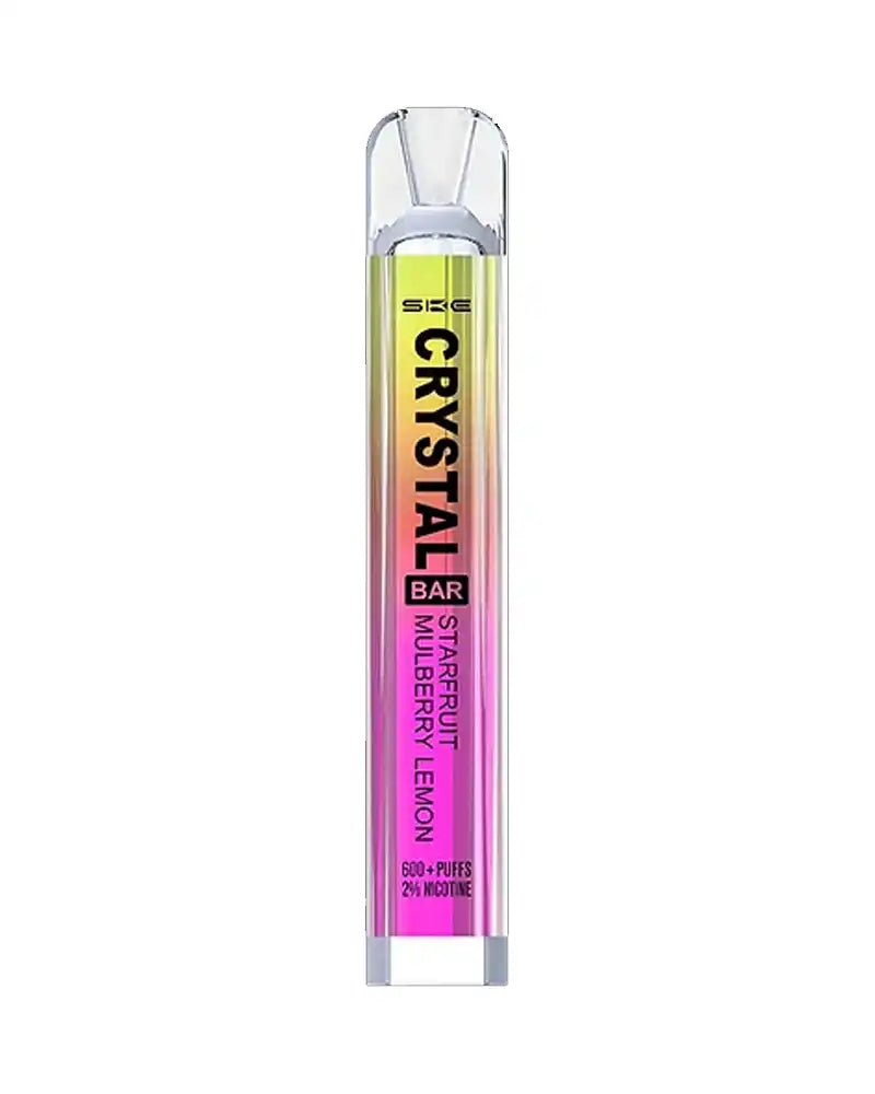 SKE Crystal Bar 600 Starfruit Mulberry Lemon Disposable Vape