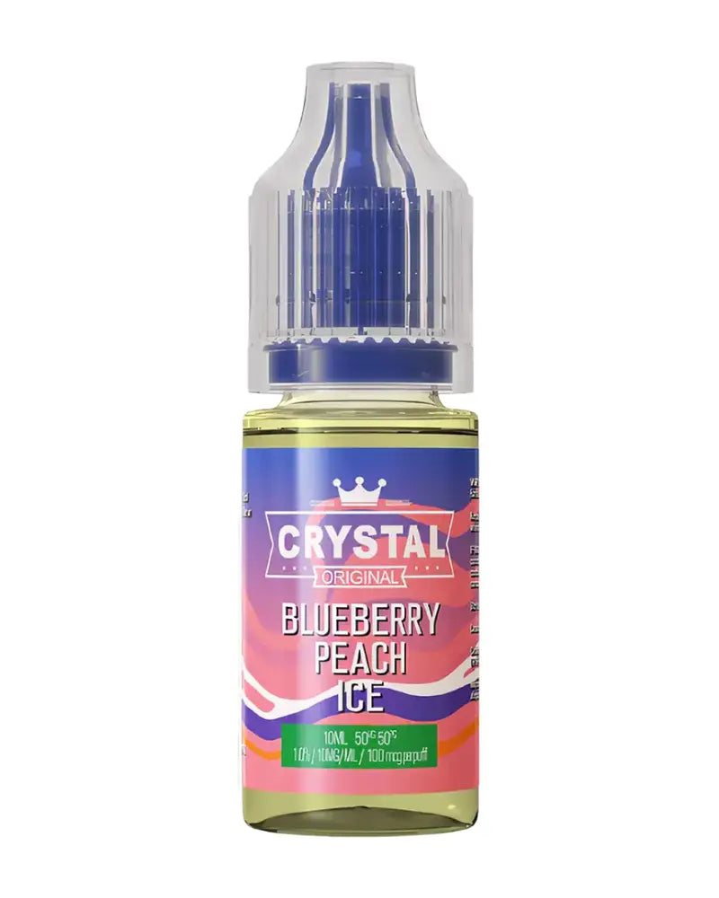 SKE Crystal Blueberry Peach Ice Nic Salt Vape Juice