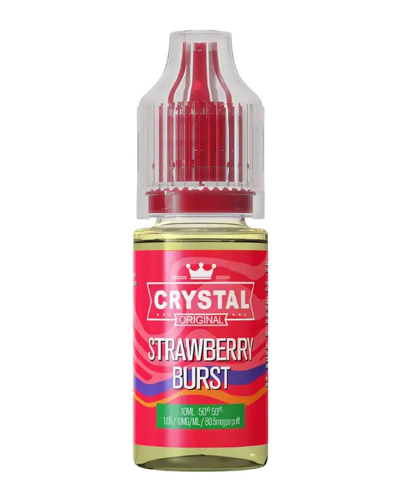 SKE Crystal Strawberry Burst Nic Salt Vape Juice - Vapours Deal Ltd