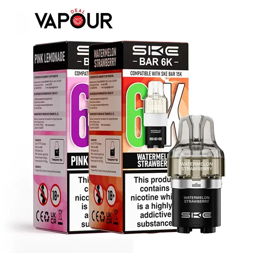 SKE Bar 6K Refill Pods Vapour Deal LTD