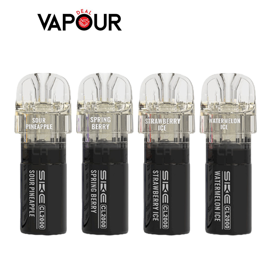 SKE Crystal CL2000 Prefilled Pod &amp; Refill Pack - Vapour Deal LTD