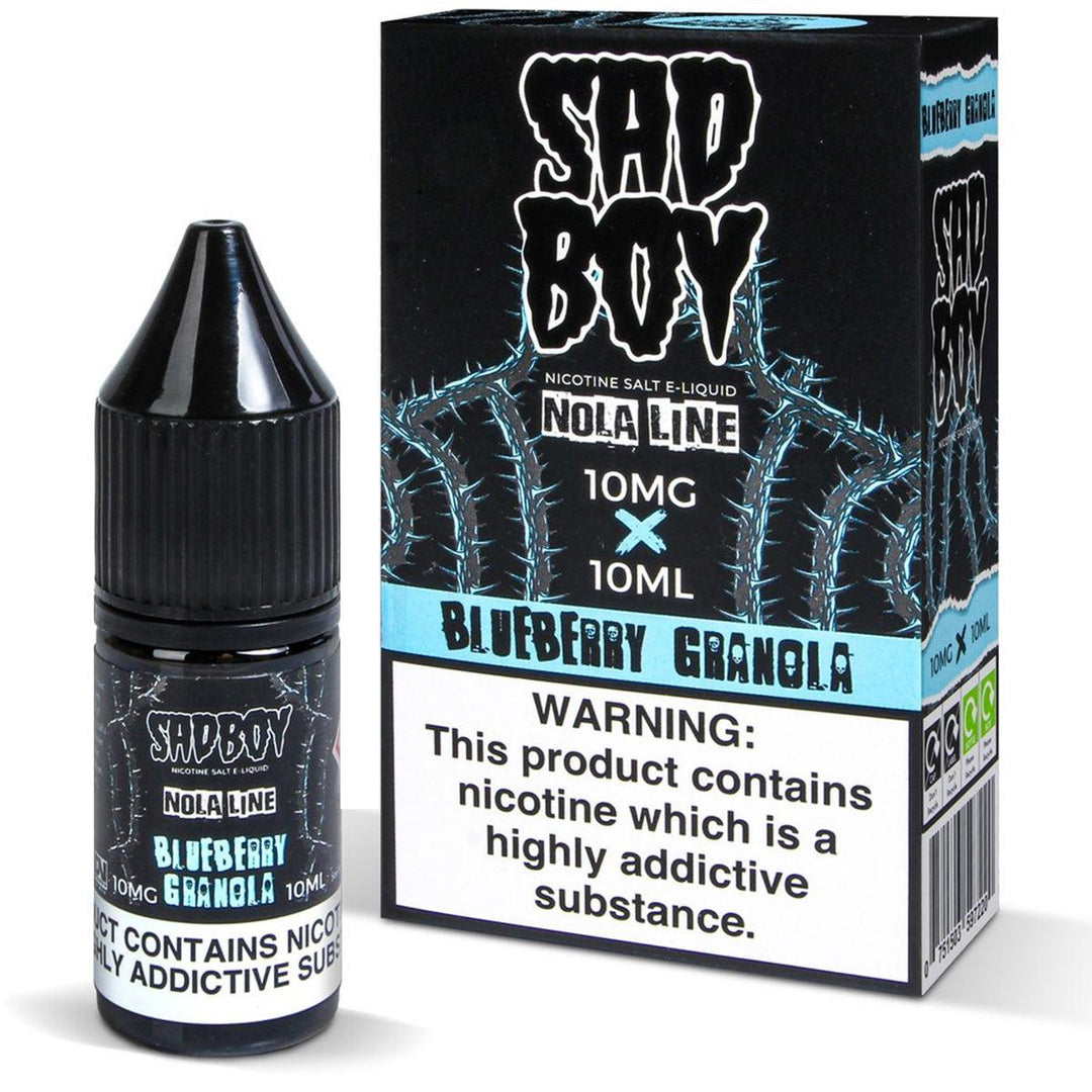 Sadboy Blueberry Granola Nic Salt Vape Juice - Vapours Deal Ltd